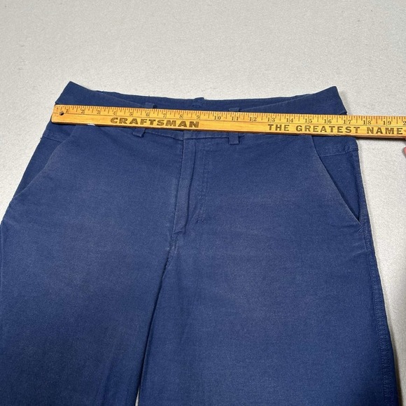 Lululemon The Works Short *Quick Oxford 11" Men's Blue Chino‎ Mens 32 Wrapstreme - Picture 12 of 14